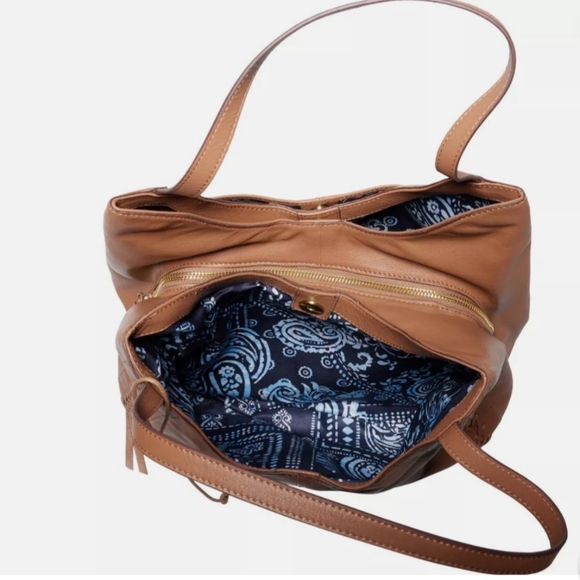 Lucky Brand Seth Tote Bag - Leather NWT - Picture 7 of 9
